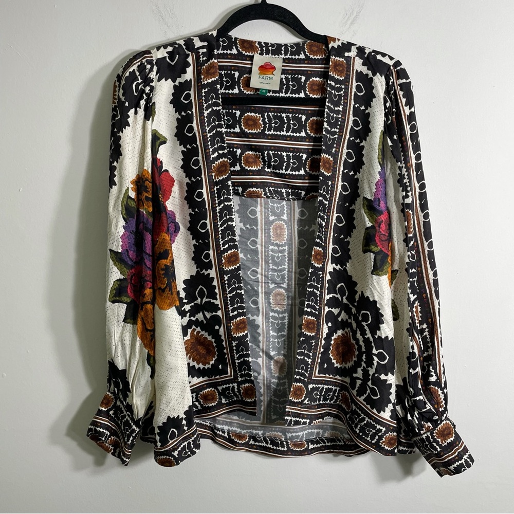FARM Rio Flower Tapestry Blouse - Picture 7 of 15